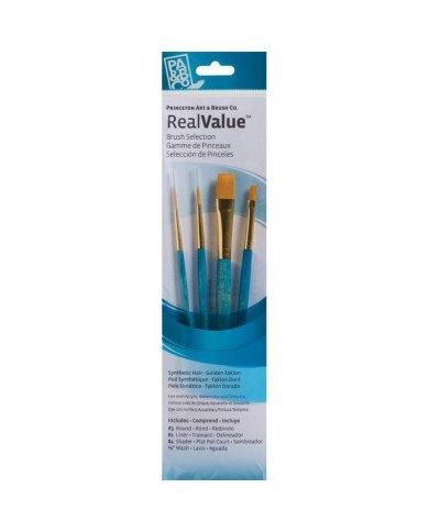 Pinceaux PRINCETON RealValue Set de 4