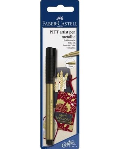 Le Libr'air - Feutre Pitt Artist Pen Doré en blister - Faber Castell - Tunisie Le Libr'air - Feutre Pitt Artist Pen Doré en blister - Faber Castell - Tunisie
