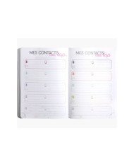 Agenda EXACOMPTA Color Ariel 12 X 17 CM Journalier Août 2023 à Juillet 2024