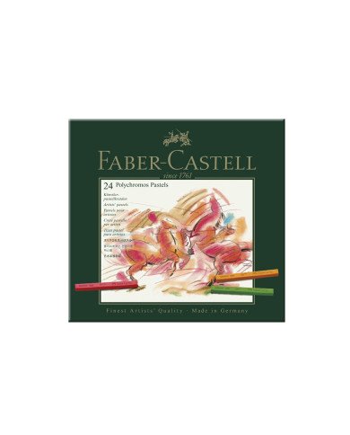 Le Libr'air - Set 24 Pastels Polychromos - Faber Castell - Tunisie Le Libr'air - Set 24 Pastels Polychromos - Faber Castell - Tunisie