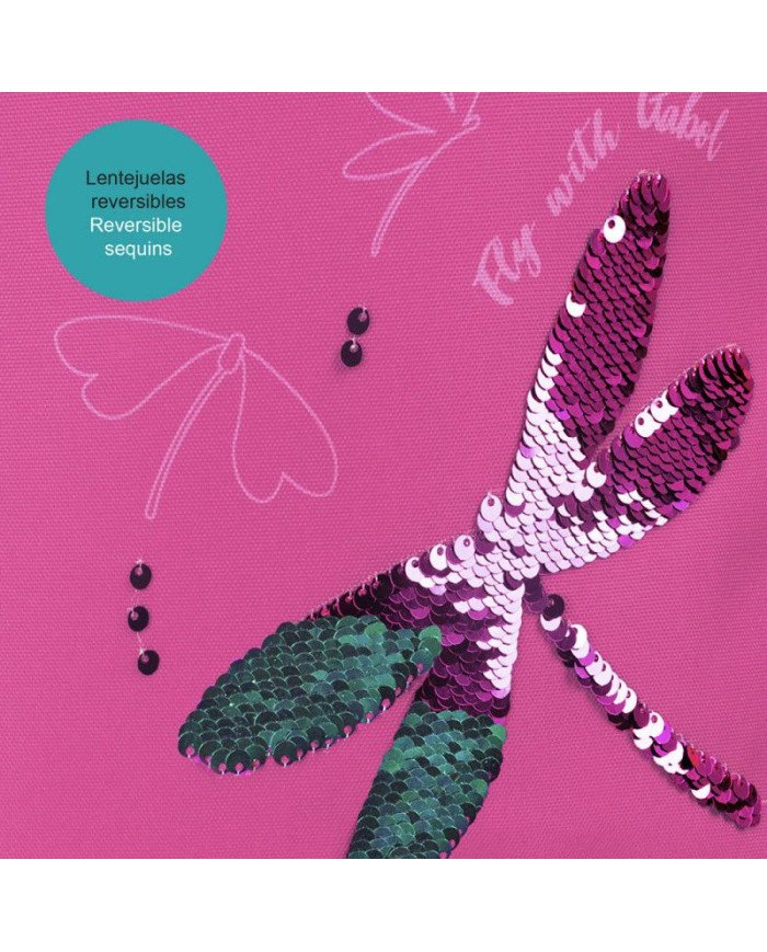 Sac à dos à Roulette scolaire Wings 34x46x20cm GABOL