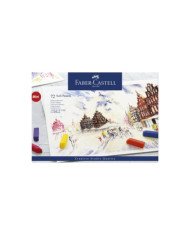 Le Libr'air - Boite 72 Demi Pastels Carré Tendre - Faber Castell - Tunisie