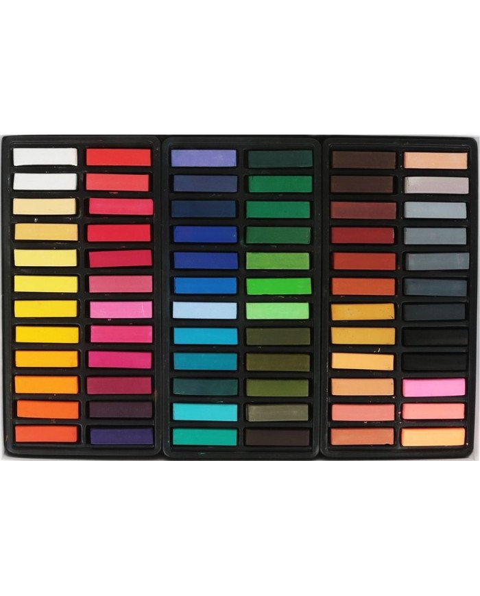 Le Libr'air - Boite 72 Demi Pastels Carré Tendre - Faber Castell - Tunisie