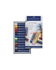 Le Libr'air - Boite de 12 Pastels à l'huile - Faber Castell - Tunisie
