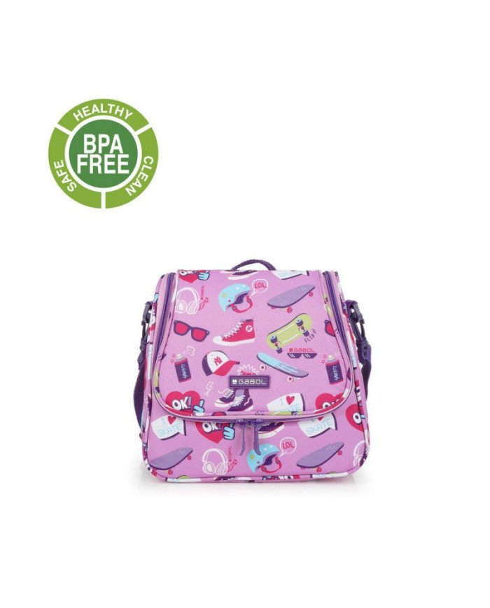 Porte goûter Thermique Roller GABOL 25x21x13cm