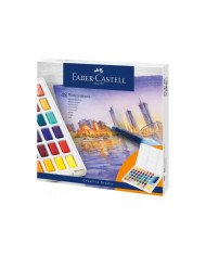 Le Libr'air - Boîte de 48 Aquarelles en godets - Faber Castell - Tunisie Le Libr'air - Boîte de 48 Aquarelles en godets - Faber Castell - Tunisie