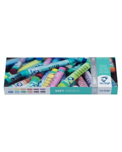 Le Libr'air - Set 12 Soft Pastel Royal Talens - Van Gogh - Tunisie Le Libr'air - Set 12 Soft Pastel Royal Talens - Van Gogh - Tunisie
