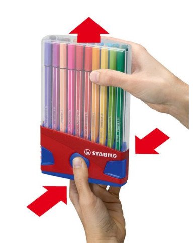 Set de 20 feutres STABILO Pen 68 ColorParade