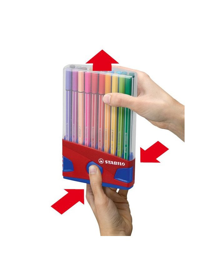 Set de 20 feutres STABILO Pen 68 ColorParade