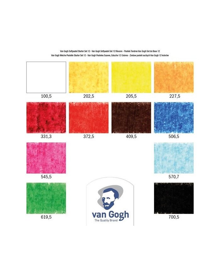 Le Libr'air - Set 12 Soft Pastel Royal Talens - Van Gogh - Tunisie