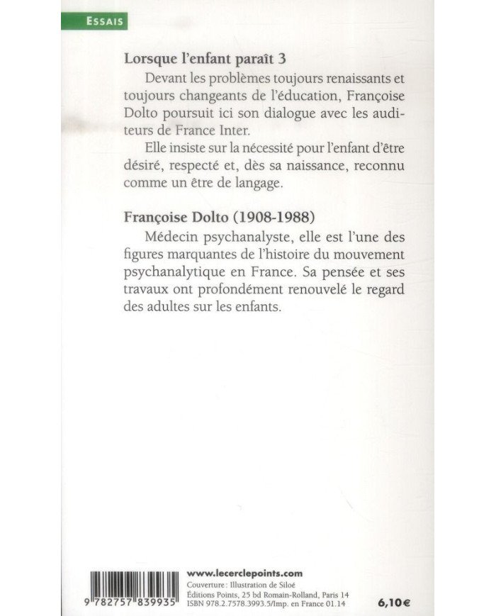 Lorsque l'enfant paraît. Vol. 3