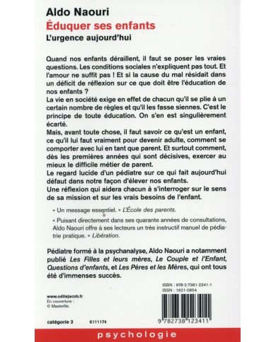 Eduquer ses enfants : l'urgence aujourd'hui Eduquer ses enfants : l'urgence aujourd'hui