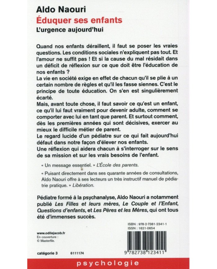 Eduquer ses enfants : l'urgence aujourd'hui
