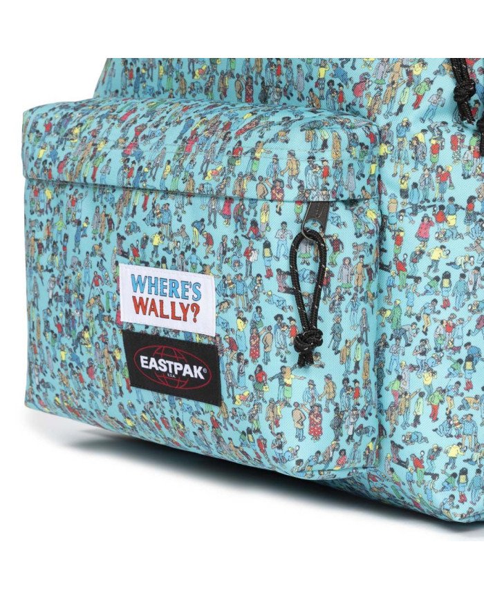 Sac à dos EASTPAK Padded Pak'R Où est Charlie Blue 24L