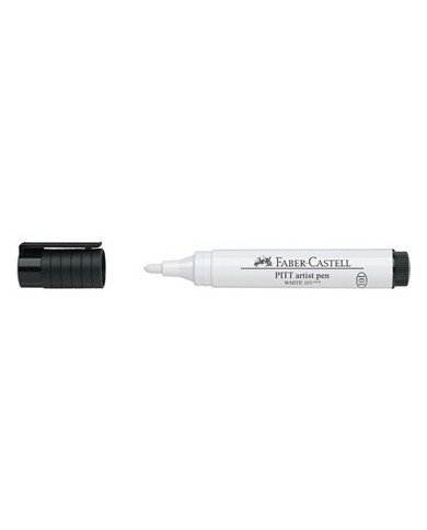 Le Libr'air - Feutre Pitt artist pen pinceau blanc 2,5 mm - Faber Castell - Tunisie