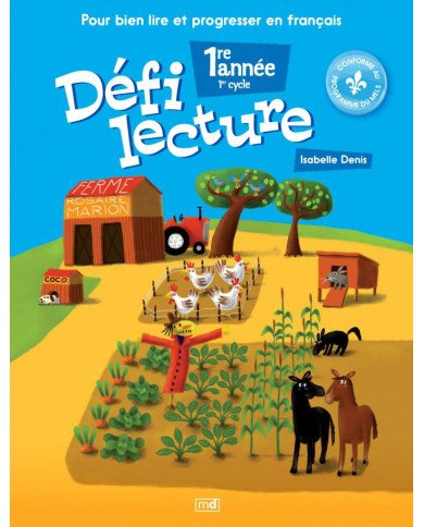 Defi lecture: pour bien lire et progresser en francais(1er annee)