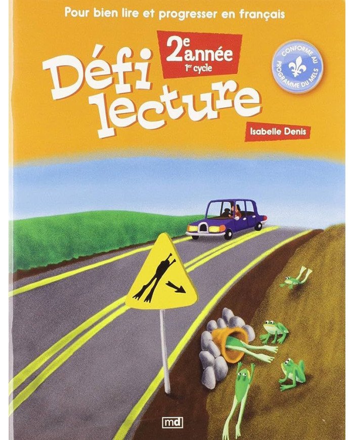 Defi lecture: pour bien lire et progresser en francais (2e annee)