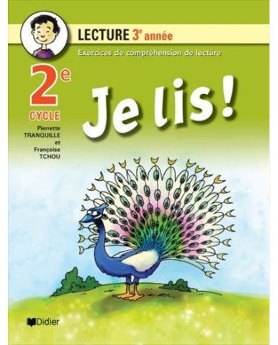 Je lis lecture - 3ème année / CE2