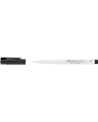 Le Libr'air - Feutre Pitt Artist Pen Brush Blanc - Faber Castell - Tunisie Le Libr'air - Feutre Pitt Artist Pen Brush Blanc - Faber Castell - Tunisie