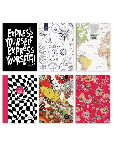 Agenda Scolaire 12*17 PP - 320P Imprimé SELECTA Agenda Scolaire 12*17 PP - 320P Imprimé SELECTA