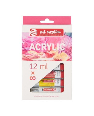 Le Libr'air - Set Acrylique 8 x 12 ml - Talens Art Création - Tunisie Le Libr'air - Set Acrylique 8 x 12 ml - Talens Art Création - Tunisie