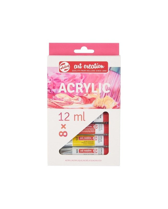 Le Libr'air - Set Acrylique 8 x 12 ml - Talens Art Création - Tunisie