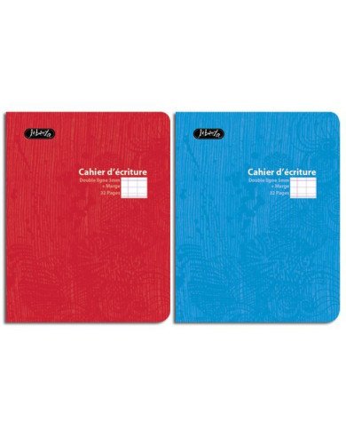 Cahier D'Ecriture 17*22 - 32P - Double ligne 3MM Liberta Cahier D'Ecriture 17*22 - 32P - Double ligne 3MM Liberta