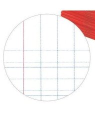 Cahier D'Ecriture 17*22 - 32P - Double ligne 3MM Liberta
