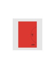 Cahier piqure 17*22 - 64 Pages 80G Uni Rouge PP BMV Yamama
