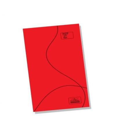 Cahier piqure 17*22 PP - 192P BMV 70G Rouge YAMAMA Cahier piqure 17*22 PP - 192P BMV 70G Rouge YAMAMA