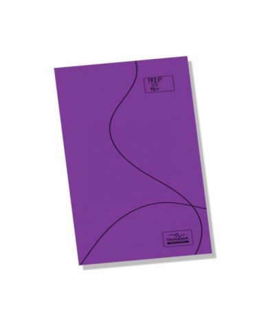Cahier piqure 17*22 PP - 192P BMV 70G Violet YAMAMA Cahier piqure 17*22 PP - 192P BMV 70G Violet YAMAMA