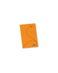 Cahier piqure 17*22 PP - 192P BMV 70G Orange YAMAMA Cahier piqure 17*22 PP - 192P BMV 70G Orange YAMAMA