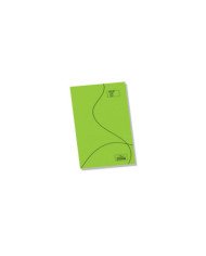 Cahier piqure 17*22 PP - 192P BMV 70G Vert YAMAMA