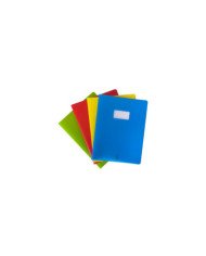 Cahier Piqure 17*22 PP Vert - 48P SELECTA