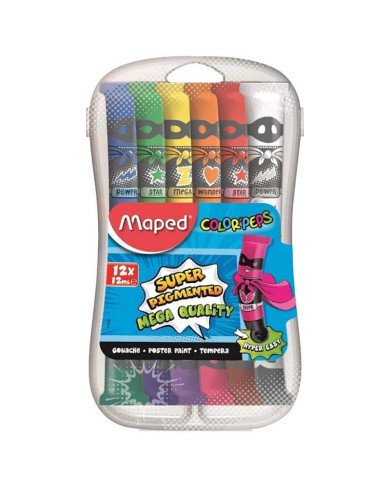 Gouache Color Peps MAPED 12x12ml Gouache Color Peps MAPED 12x12ml