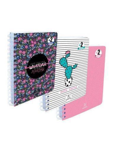 Cahier WIRO 2 en 1 KTE 17*22- 200P SELECTA Cahier WIRO 2 en 1 KTE 17*22- 200P SELECTA