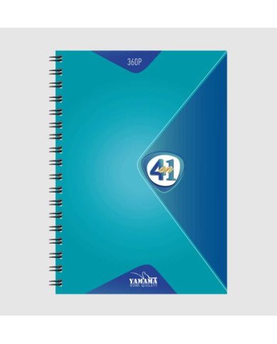 Cahier WIRO 4 en 1 - 320P - 17x22 YAMAMA Cahier WIRO 4 en 1 - 320P - 17x22 YAMAMA