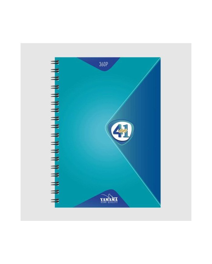Cahier WIRO 4 en 1 - 320P - 17x22 YAMAMA