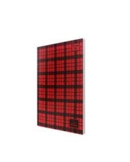 Cahier YAMAMA 96P - 17x22 PP Carreaux rouges
