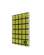 Cahier YAMAMA 96P - 17x22 PP Carreaux jaune