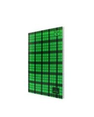Cahier YAMAMA 96P - 17x22 PP Carreaux Vert