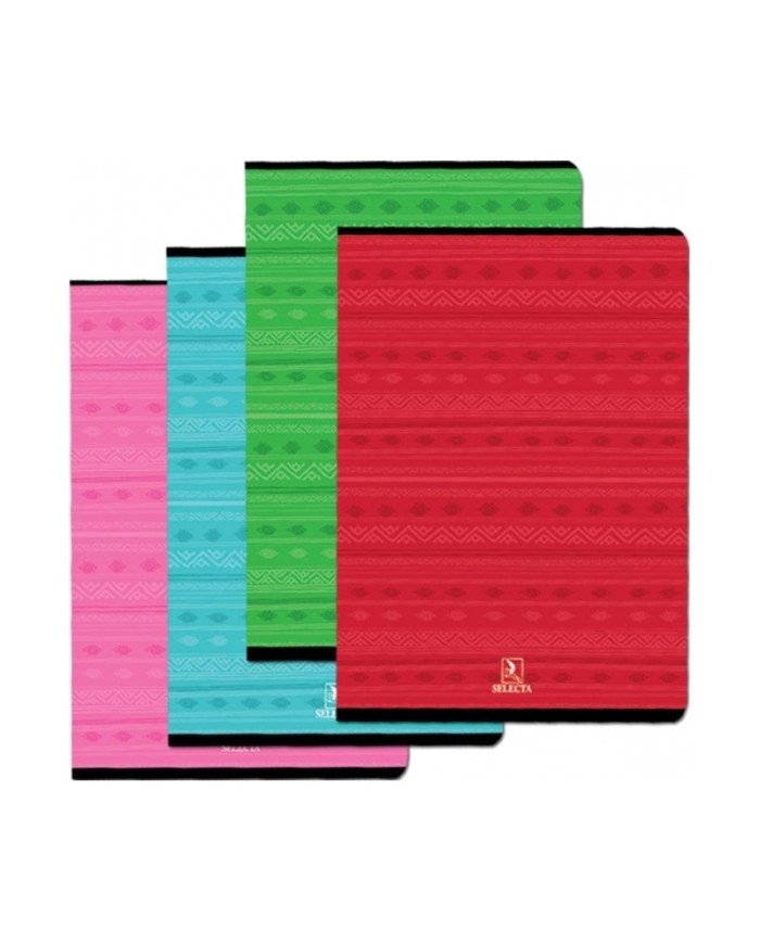 Cahier Piqure 21*29.7 -192P- 5/5 Petits carreaux Selecta