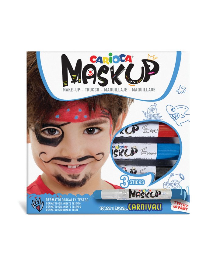 Maquillage CARIOCA Maskup 3 Sticks Carnaval