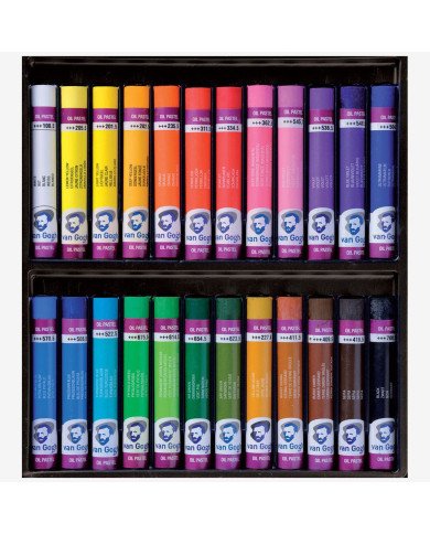 Pastel à l'huile VAN GOGH set de base 24 couleurs