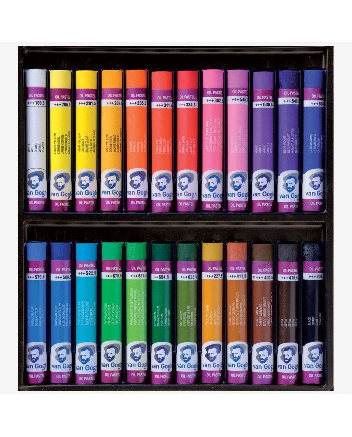 Pastel à l'huile VAN GOGH set de base 24 couleurs