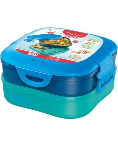 Boîte à Déjeuner Maped Concept Kids 3en1 Bleu