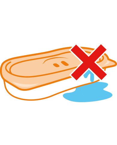 Set 2 boites à goûter Picnik Concept Maped bleu