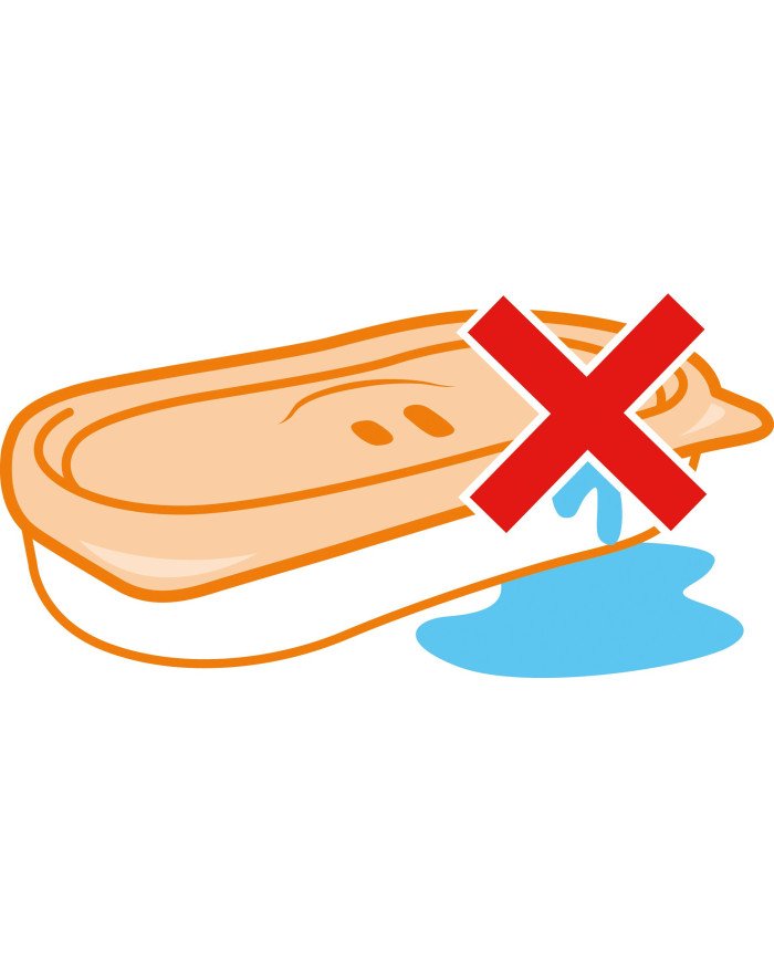 Set 2 boites à goûter Picnik Concept Maped bleu