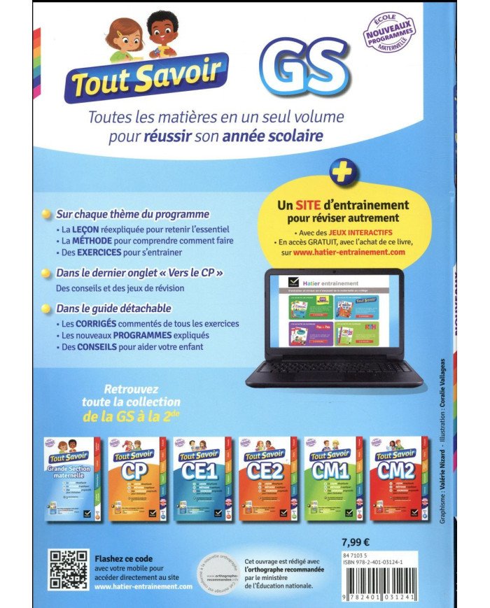 Tout savoir - Grande Section