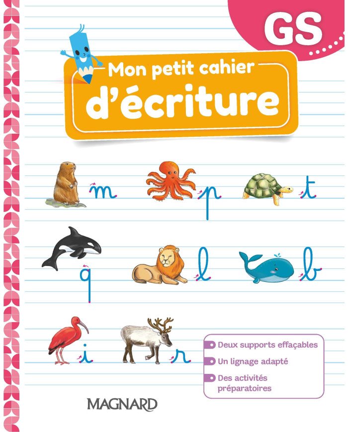 Mon petit cahier d'écriture - GS